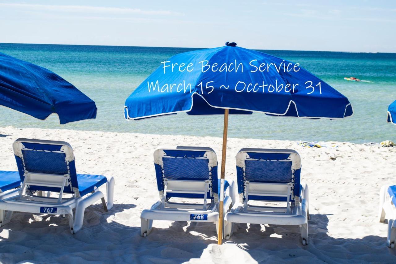 Beachfront With Free Beach Service!Private Balcony Panama Stadt Exterior foto